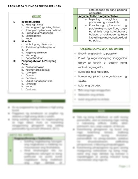 piling larang subject grade 12|GRADE 12 Modules .